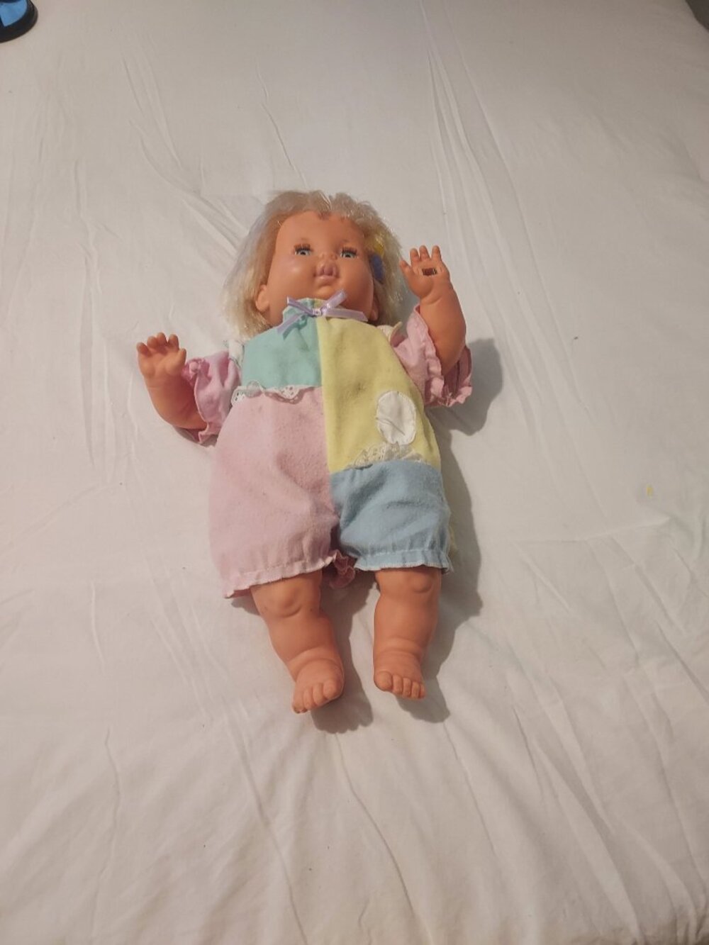1991 Vintage Tyco Twinkling Thumbelina Baby Doll